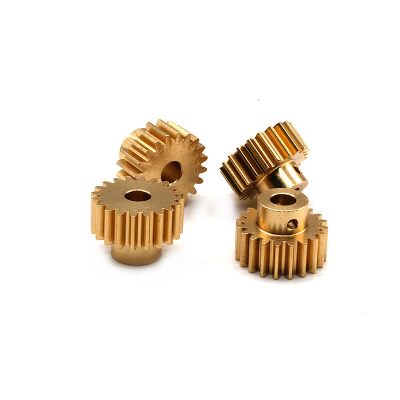 OEM Precision CNC İşleme Dönüştürme Parçaları Düğme Paslanmaz Çelik Alüminyum Bakır Bevel Pinion işleme