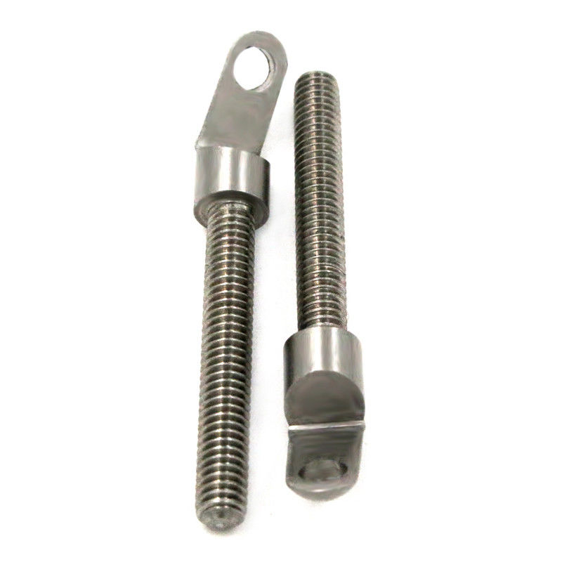 Peek CNC İşleme Özel Bağlayıcılar Çapraz vidalar Cnc Dönüştürme Cnc Tapping Plastik İp parçası