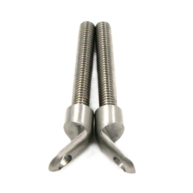 Peek CNC İşleme Özel Bağlayıcılar Çapraz vidalar Cnc Dönüştürme Cnc Tapping Plastik İp parçası